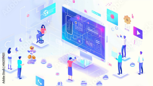 AI assistants help businesses solve problems effectively. They assist in planning, organizing, and finding solutions. Teams can use AI to complete complex tasks more efficiently. © Rabil