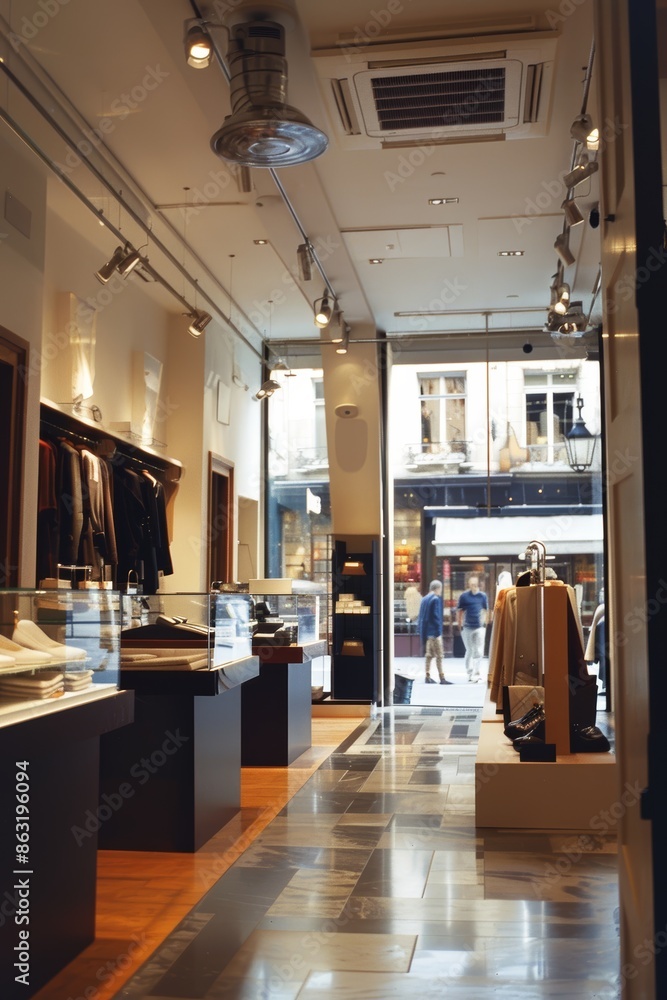 Chic Boutique with Air Conditioning Unit Enhancing the Shopping Experience for Fashion Enthusiasts Chic Boutique with Air Conditioning Unit Enhancing the Shopping Experience for Fashion Enthusiasts