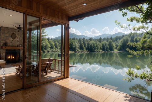 Cottage on the lake  Holiday  Relax  Solitude