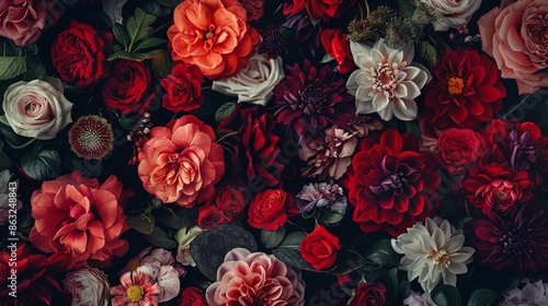 floral wallpaper background