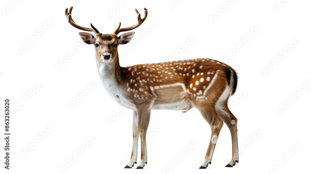 A deer on transparent background A deer on transparent background