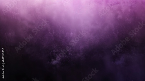 Abstract purple and black background with a soft, blurred effect. A hazy, dreamy atmosphere. Perfect for design projects.