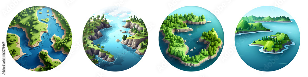 Archipelago clipart collection, symbol, logos, icons isolated on transparent background Archipelago clipart collection, symbol, logos, icons isolated on transparent background