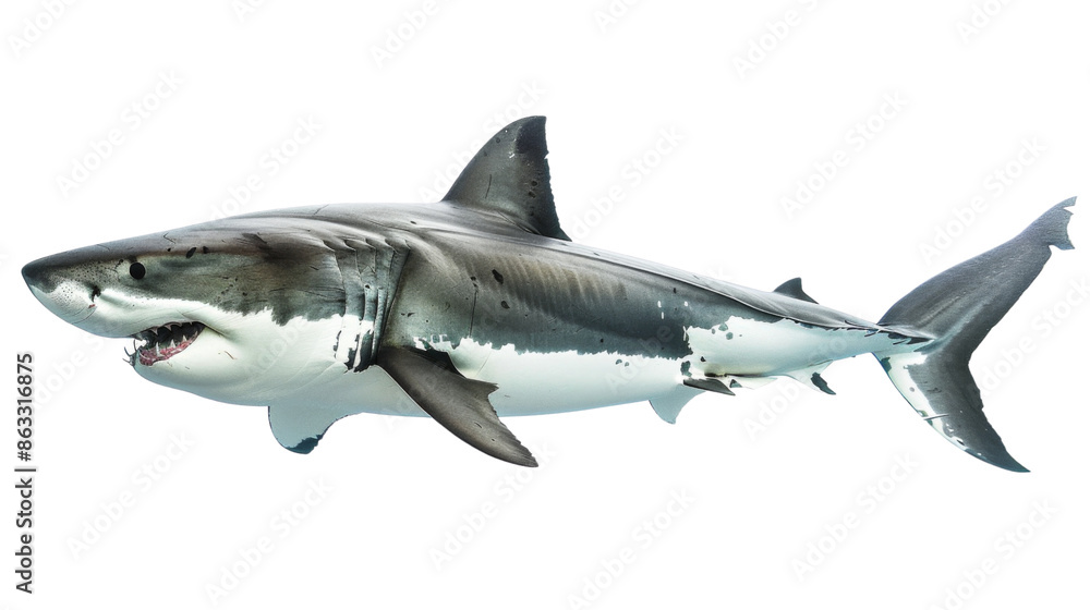 Shark on transparent background Shark on transparent background
