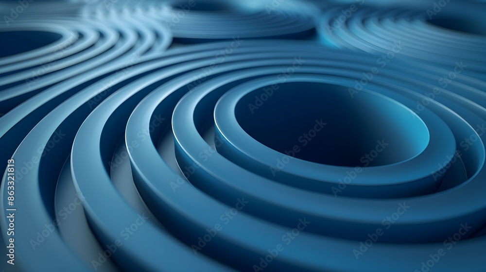 Clean and simple 3d render illustration. Abstract rings background for business presentation. Radial bright pattern concept. Modern surface texture Clean and simple 3d render illustration. Abstract rings background for business presentation. Radial bright pattern concept. Modern surface texture