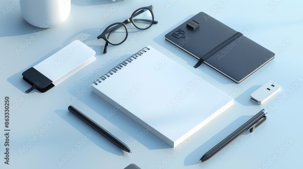 Workspace Essentials: Notepad, Glasses, and Gadgets - Generative AI Workspace Essentials: Notepad, Glasses, and Gadgets - Generative AI