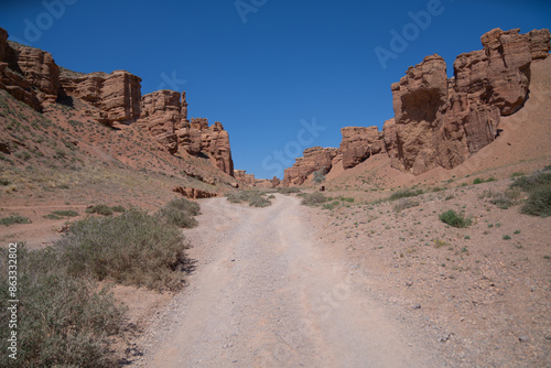 Charyn Canyon in Kazakhstan