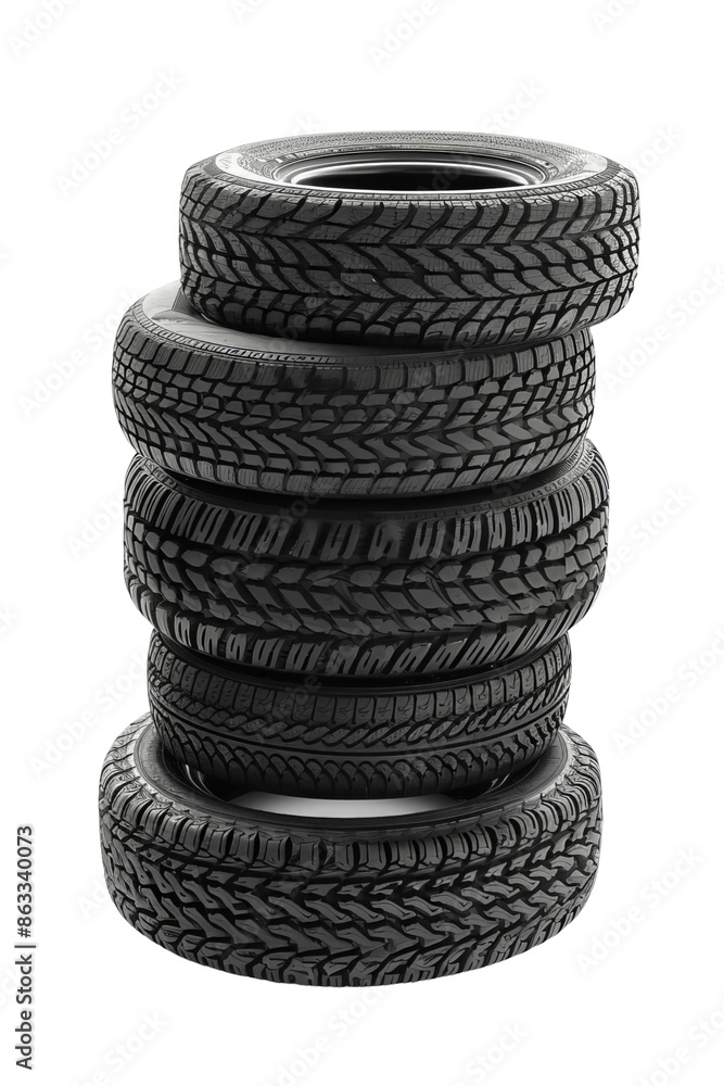 tires isolated on white tires isolated on white
