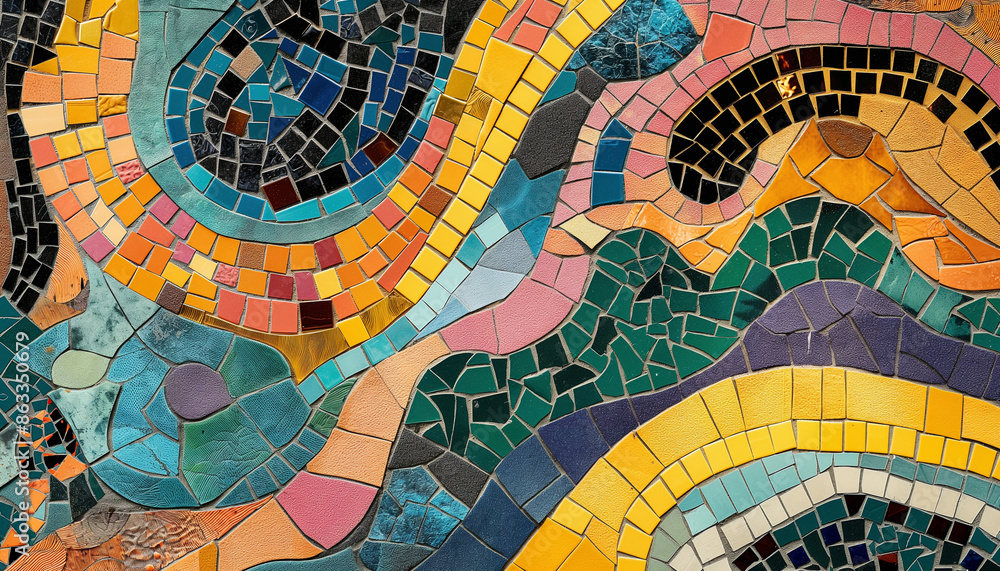 Obraz premium abstract colorful mosaic