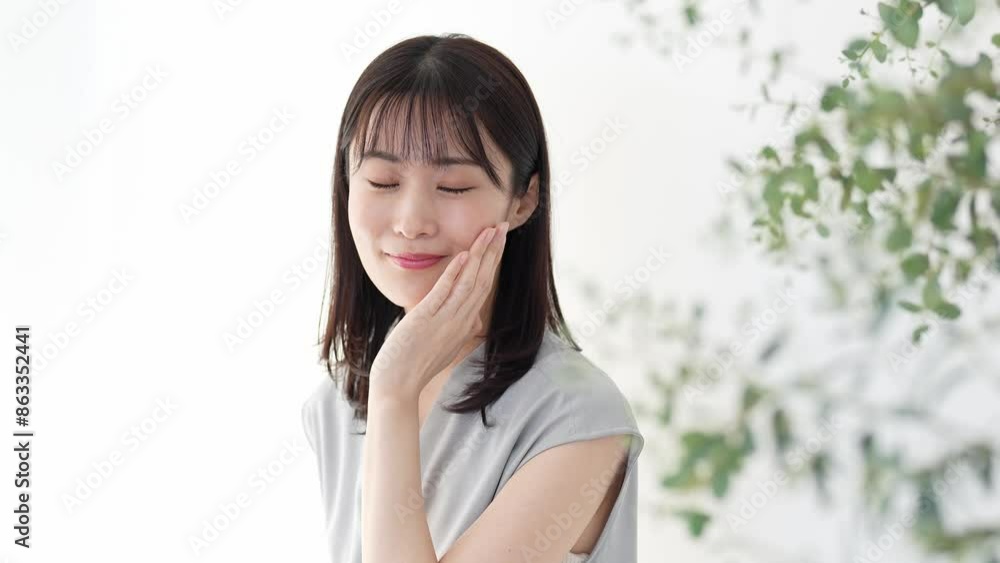 女性　スキンケア　ビューティーコンセプト