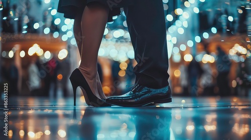 dance ballroom active legs masculine womanish Beautiful leg indoor adult attractive background beauty blue clothing couple dancer dress elegance fashion female foot happiness heel latin love male.