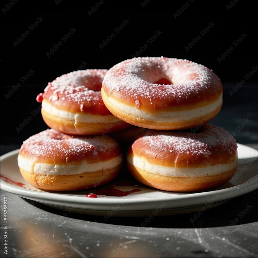 mochi donut combines the texture of Japanese mochi donut combines the texture of Japanese