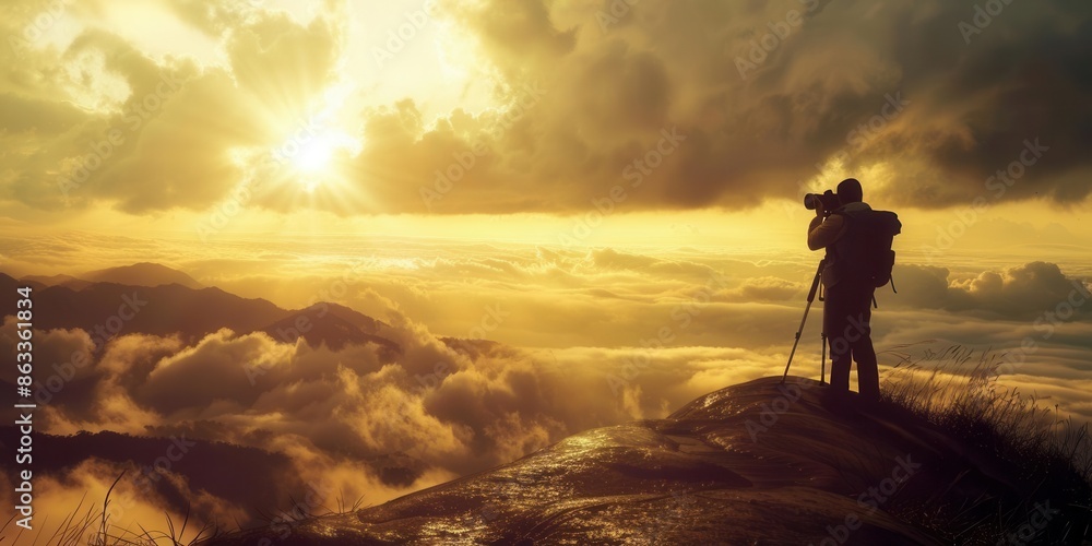 Fototapeta premium Serene Harmony. Nature photography concept