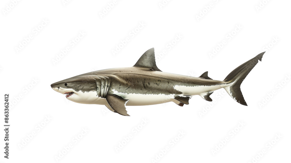 Shark on transparent background Shark on transparent background