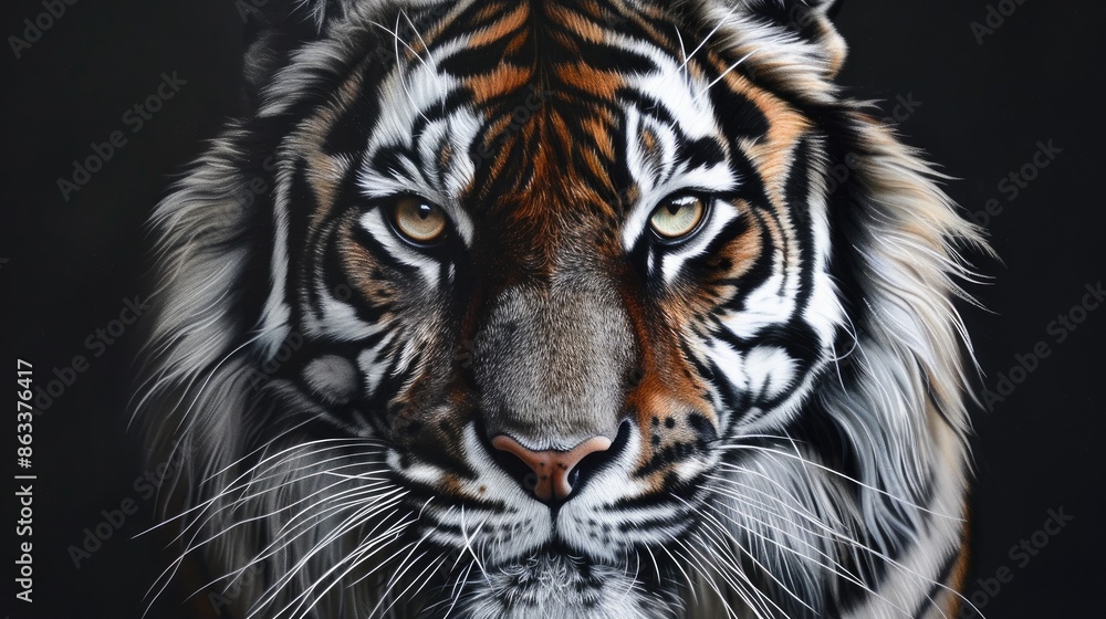 Obraz premium Tiger the monarch of felines