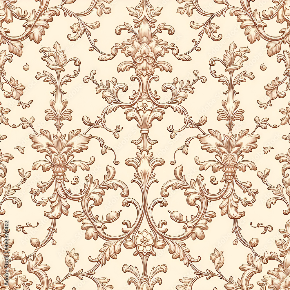 seamless damask pattern seamless damask pattern