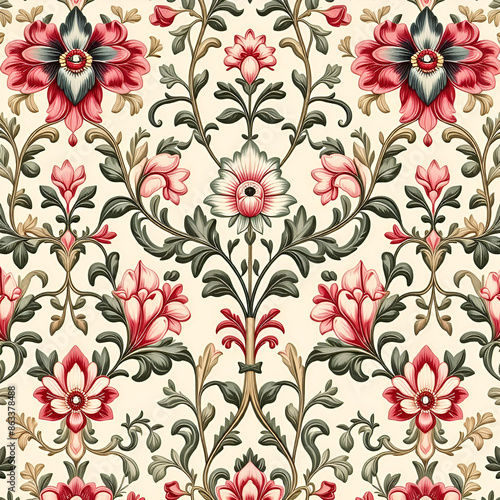 seamless floral background