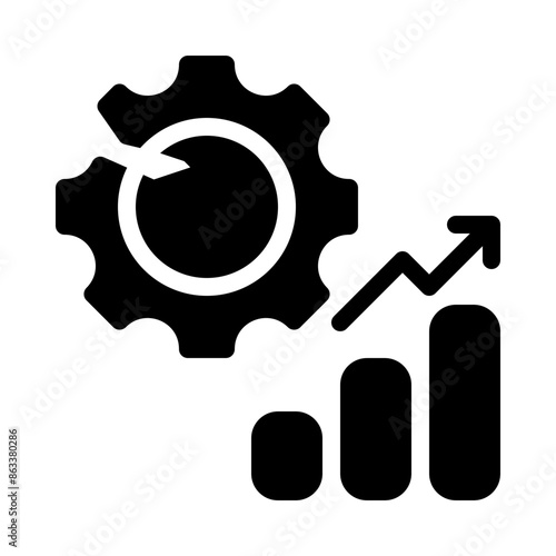 disruption glyph icon