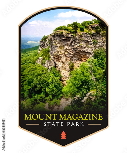 Mount Magazine State Park Logan County Arkansas Vintage Hang Gliding Gifts For Native American Camping Climbing And Hiking Lover
