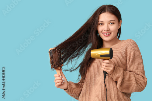 Hair care and beauty routin...