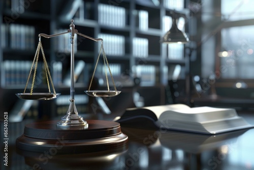 A professional giving a presentation on legal matters using visual aids.