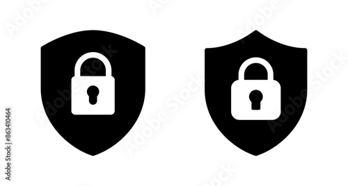 Security icon vector isolated on white background. protection icon. privacy. vpn