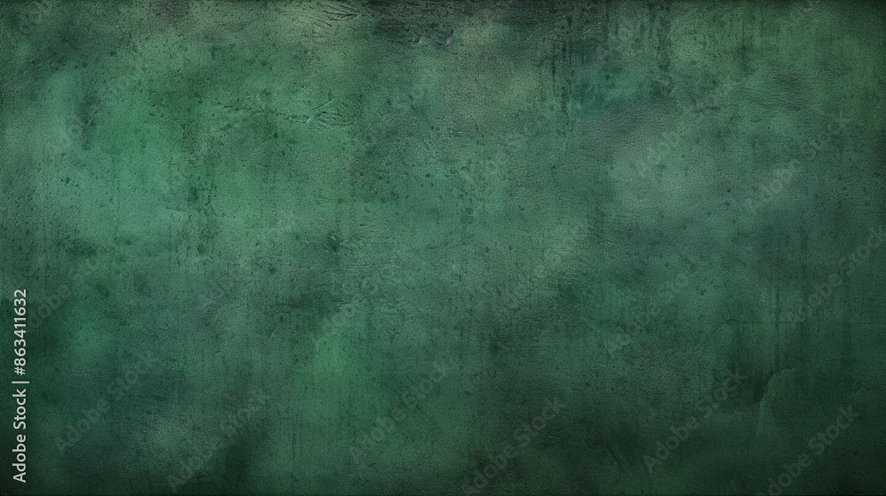 Fototapeta premium dark green background with grunge texture