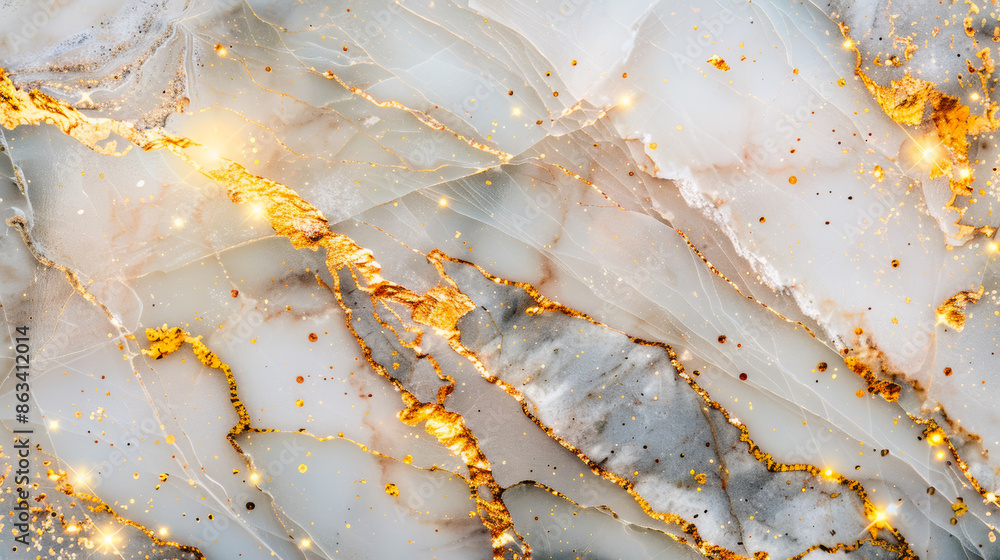 A marble wall with gold accents and glittering specks, texture backdrop for overlay A marble wall with gold accents and glittering specks, texture backdrop for overlay