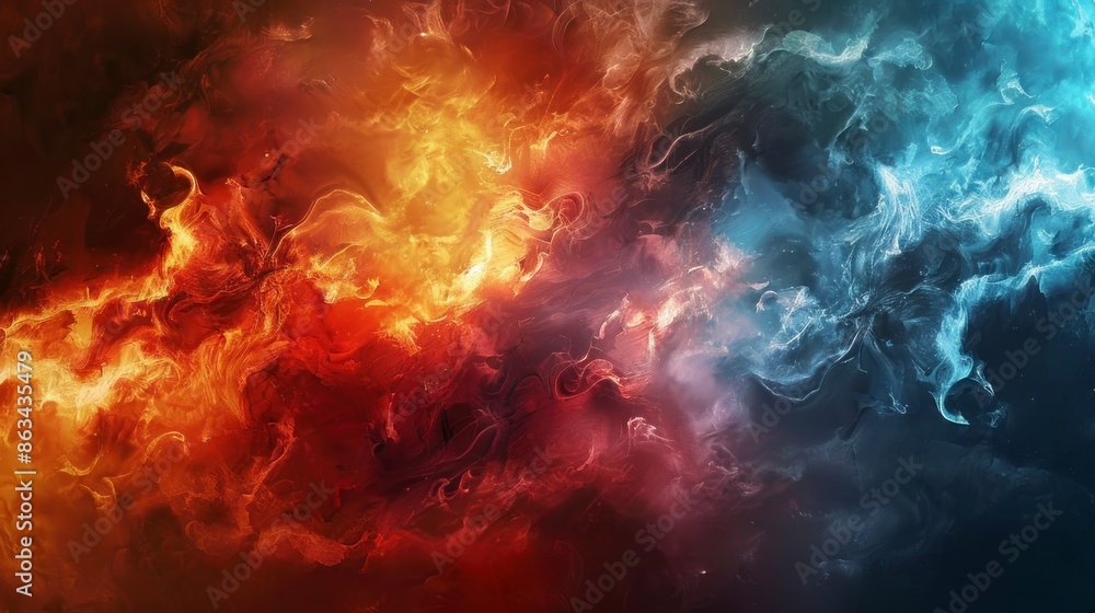 Whirlwind of blazing fire and dense smoke, visually striking. Whirlwind of blazing fire and dense smoke, visually striking.