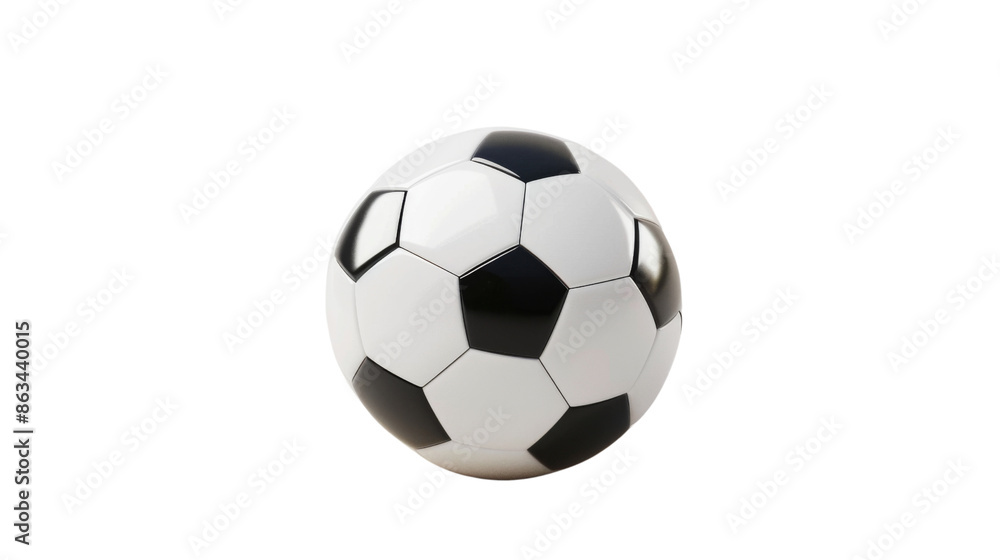 Soccer ball on transparent background Soccer ball on transparent background