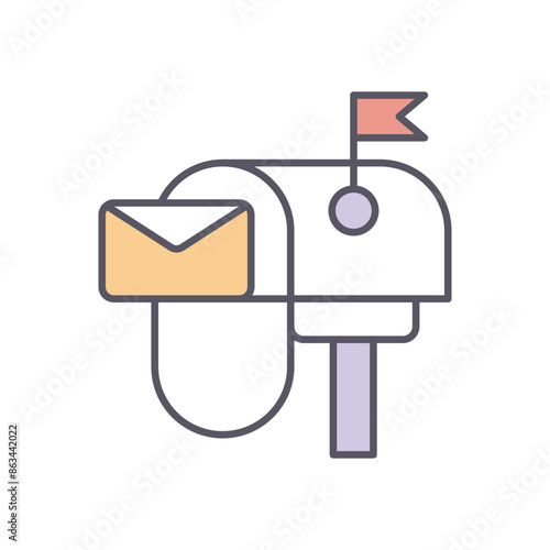 Mailbox Vector Icon