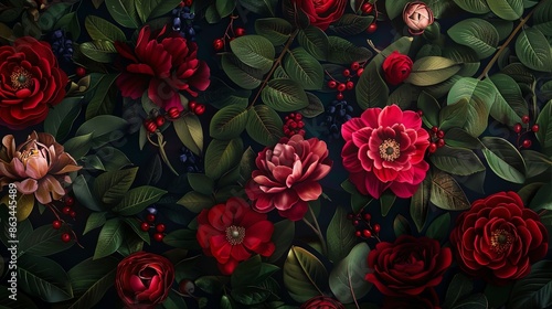 floral wallpaper background