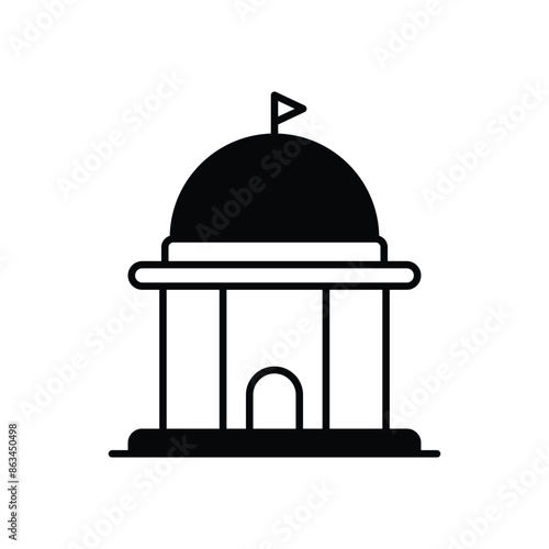 City Hall Vector Icon