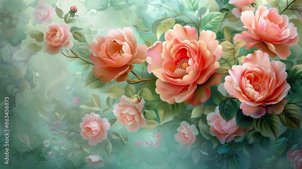 floral wallpaper background floral wallpaper background