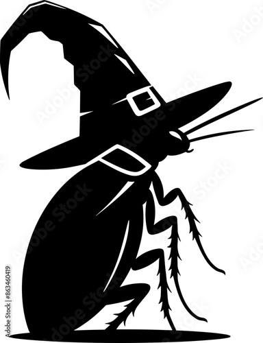 Cockroach in Witch Hat