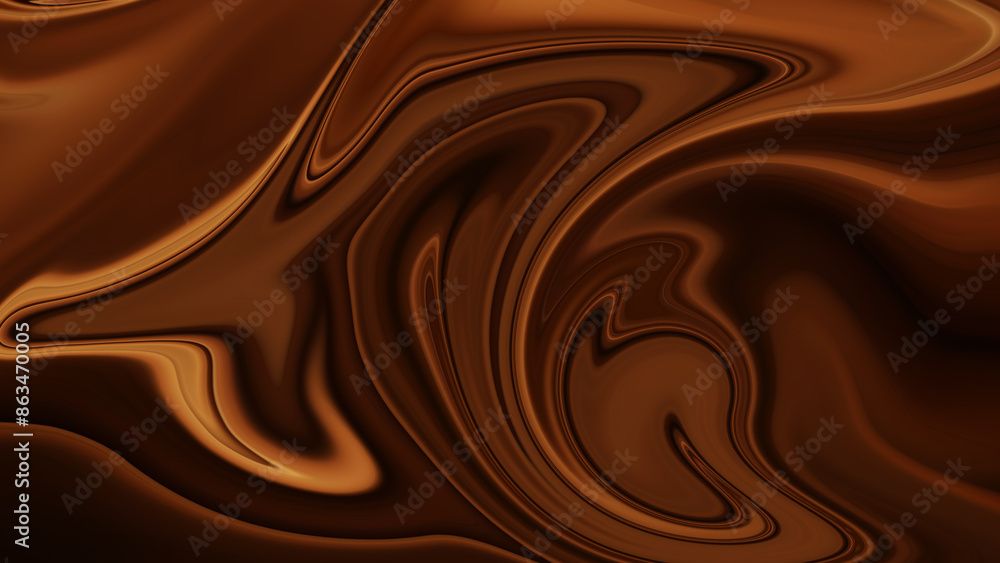 4K Abstract Texture waves of hot chocolate. Deliciously tasty liquid hot chocolate with lava backdrop. 4K Abstract Texture waves of hot chocolate. Deliciously tasty liquid hot chocolate with lava backdrop.