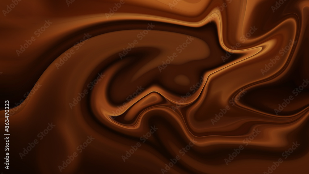 4K Abstract Texture waves of hot chocolate. Deliciously tasty liquid hot chocolate with lava backdrop. 4K Abstract Texture waves of hot chocolate. Deliciously tasty liquid hot chocolate with lava backdrop.