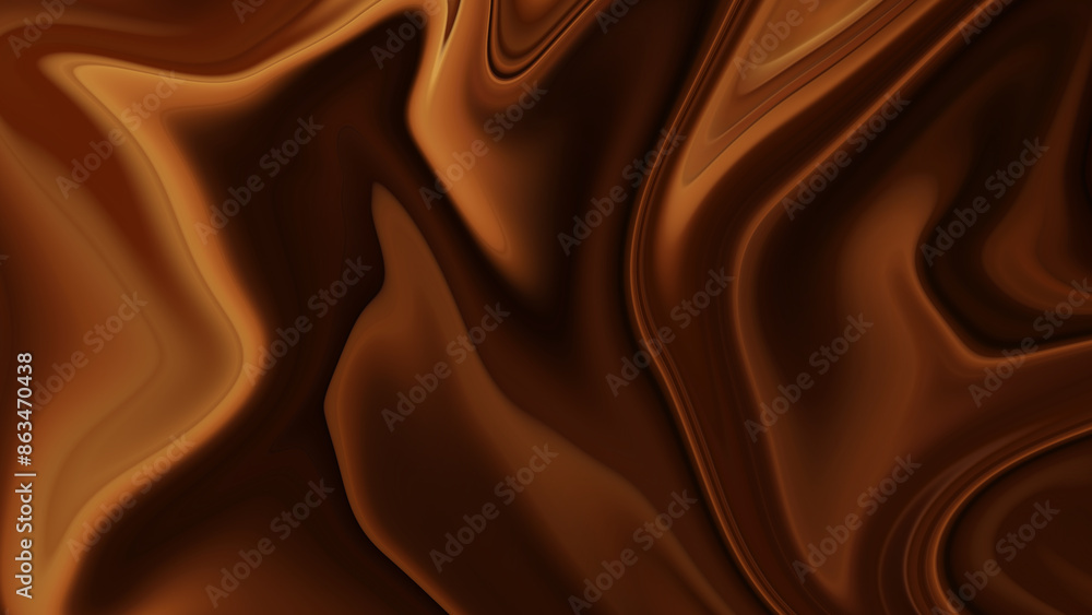 4K Abstract Texture waves of hot chocolate. Deliciously tasty liquid hot chocolate with lava backdrop. 4K Abstract Texture waves of hot chocolate. Deliciously tasty liquid hot chocolate with lava backdrop.