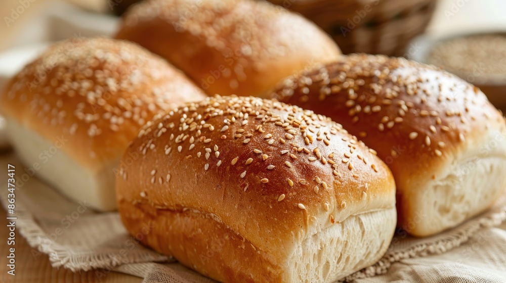 Bread made from freshly baked wheat flour Bread made from freshly baked wheat flour