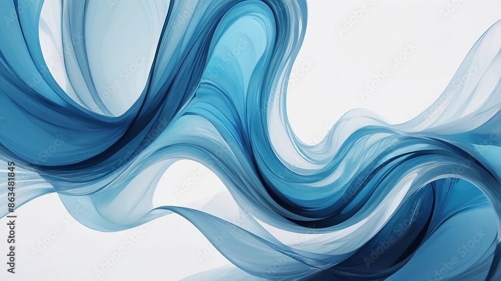 Obraz premium abstract blue background
