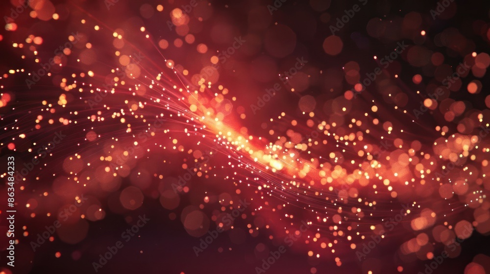 Data speed visual glowing fiber lines Data speed visual glowing fiber lines