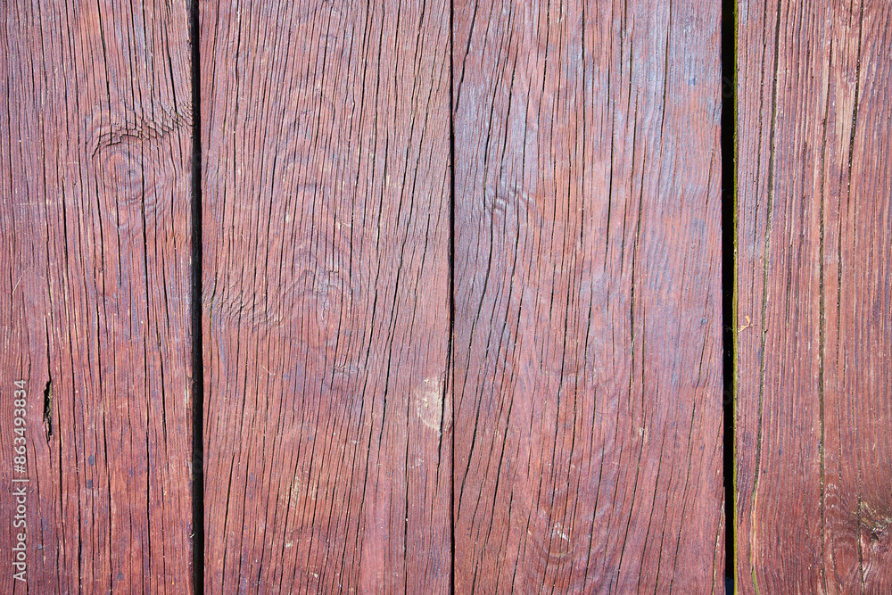 Aged Wooden Planks with Vertical Grain Patterns Close-Up Aged Wooden Planks with Vertical Grain Patterns Close-Up