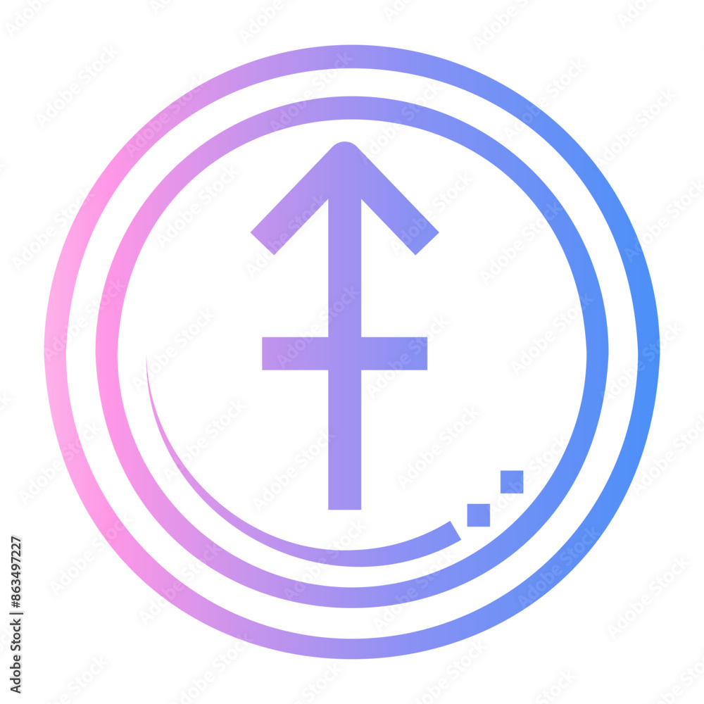 Fototapeta premium sagittarius icon