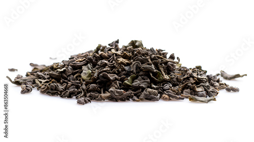 Dry Leaves Oolong Tea Camellia Sinensis Dark Green
