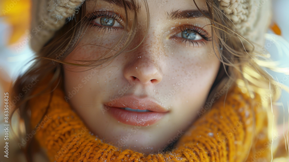 Beautiful high fashion model in autumn clothes posing Beautiful high fashion model in autumn clothes posing