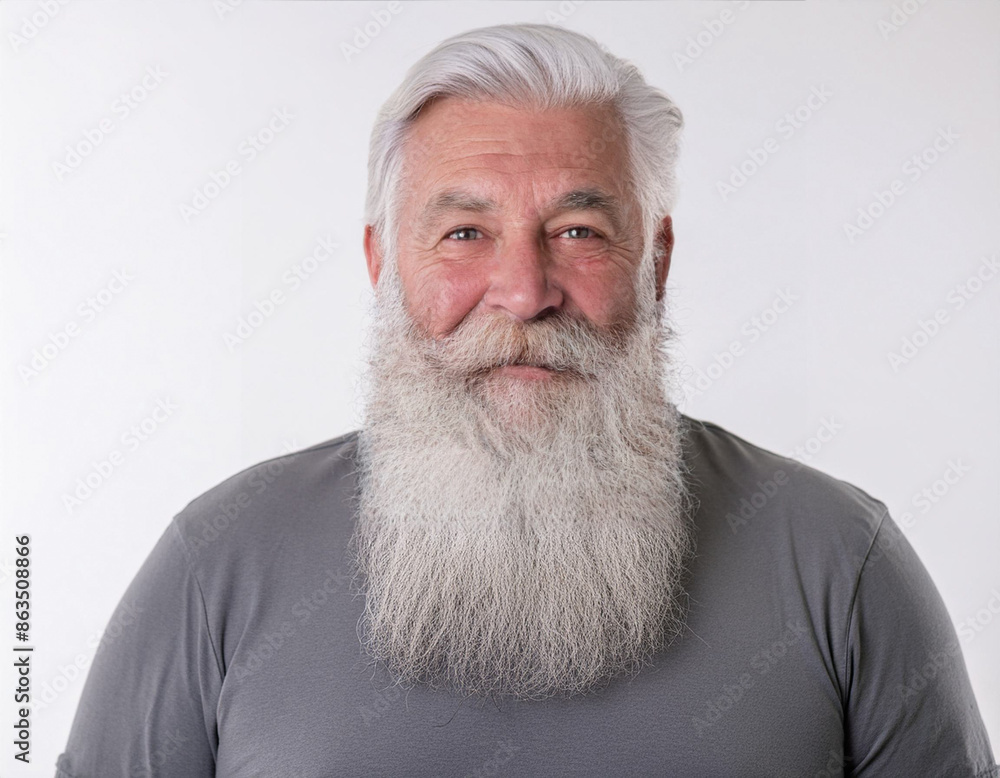 Studio Portrait of Handsome Senior Man Studio Portrait of Handsome Senior Man