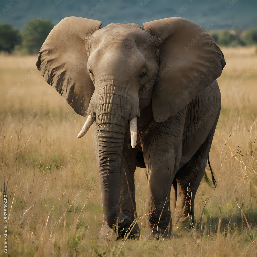 a large elephant that is walking through the grass a large elephant that is walking through the grass