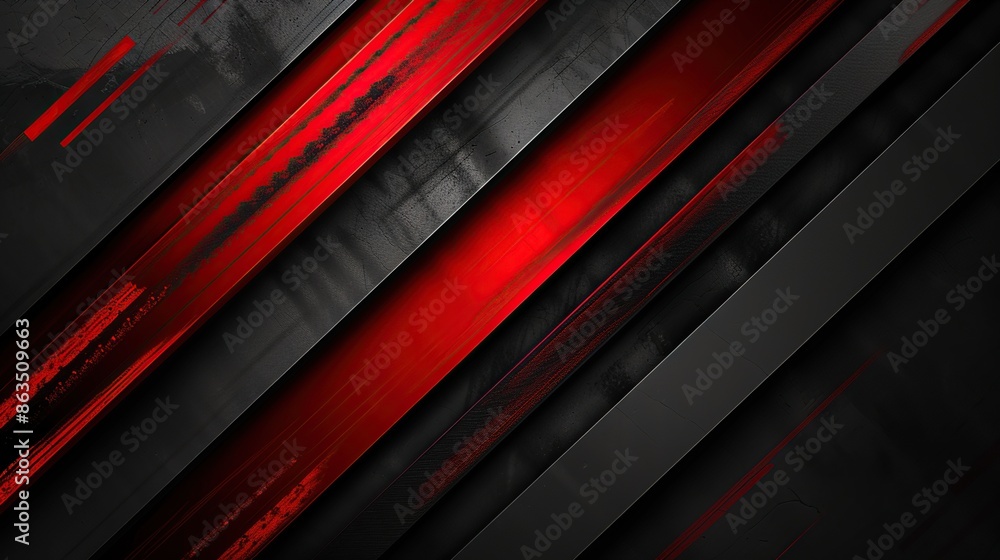 A black and red striped background with a red line A black and red striped background with a red line