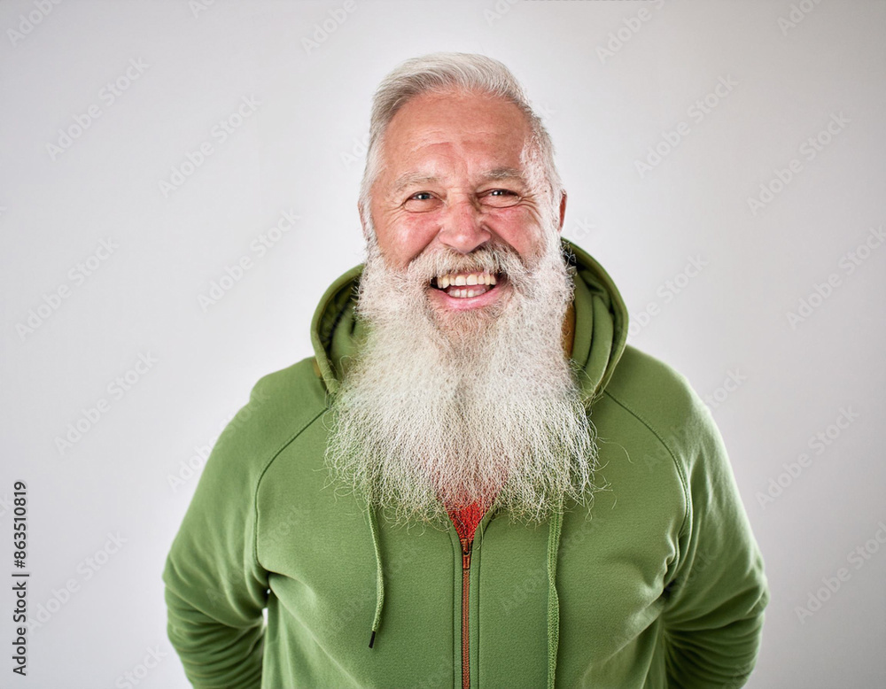 Studio Portrait of Handsome Senior Man Studio Portrait of Handsome Senior Man