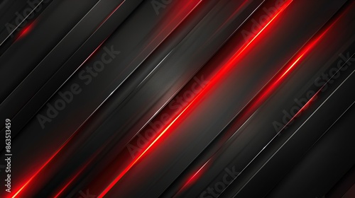 A black and red striped background with red lines